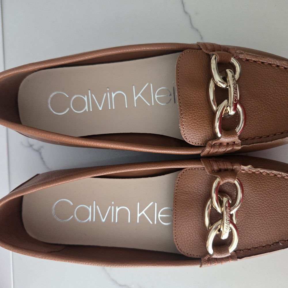 Calvin Klein Women's Tan Loafers